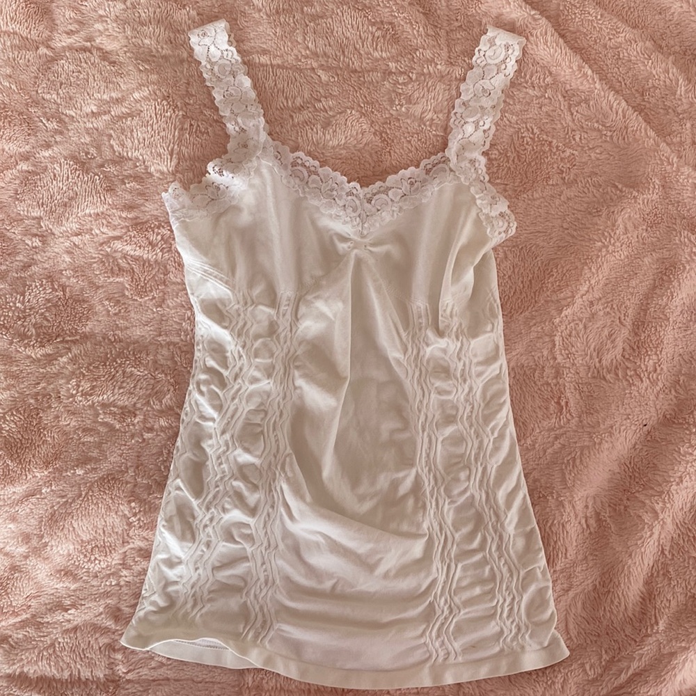 M. Rena Seamless Laced Corset Camisole
